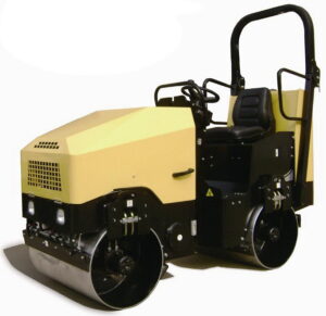 Ride-on Double Drum Road Roller 1500kg diesel